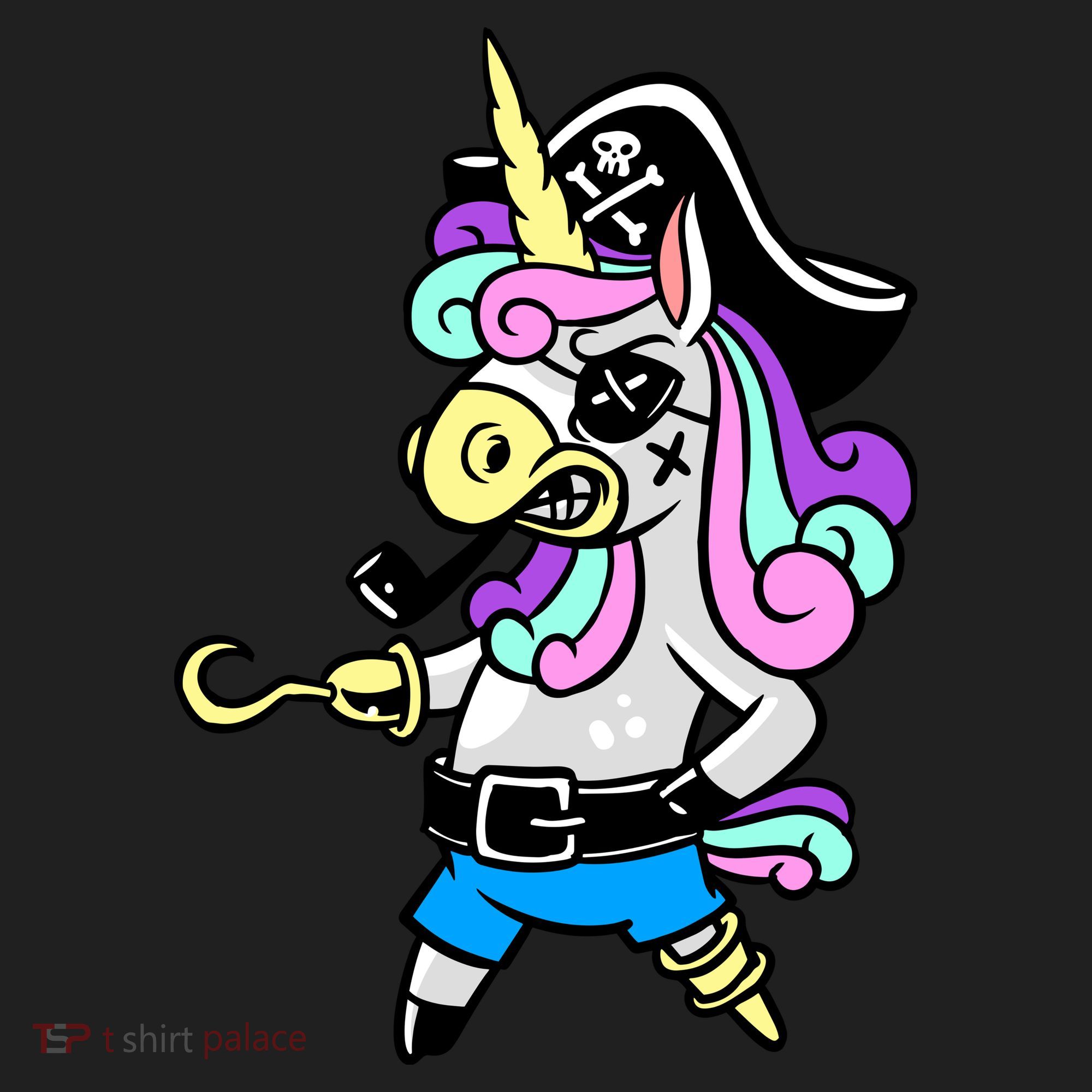 Pirate Magical Unicorn Women's Sweatshirt
