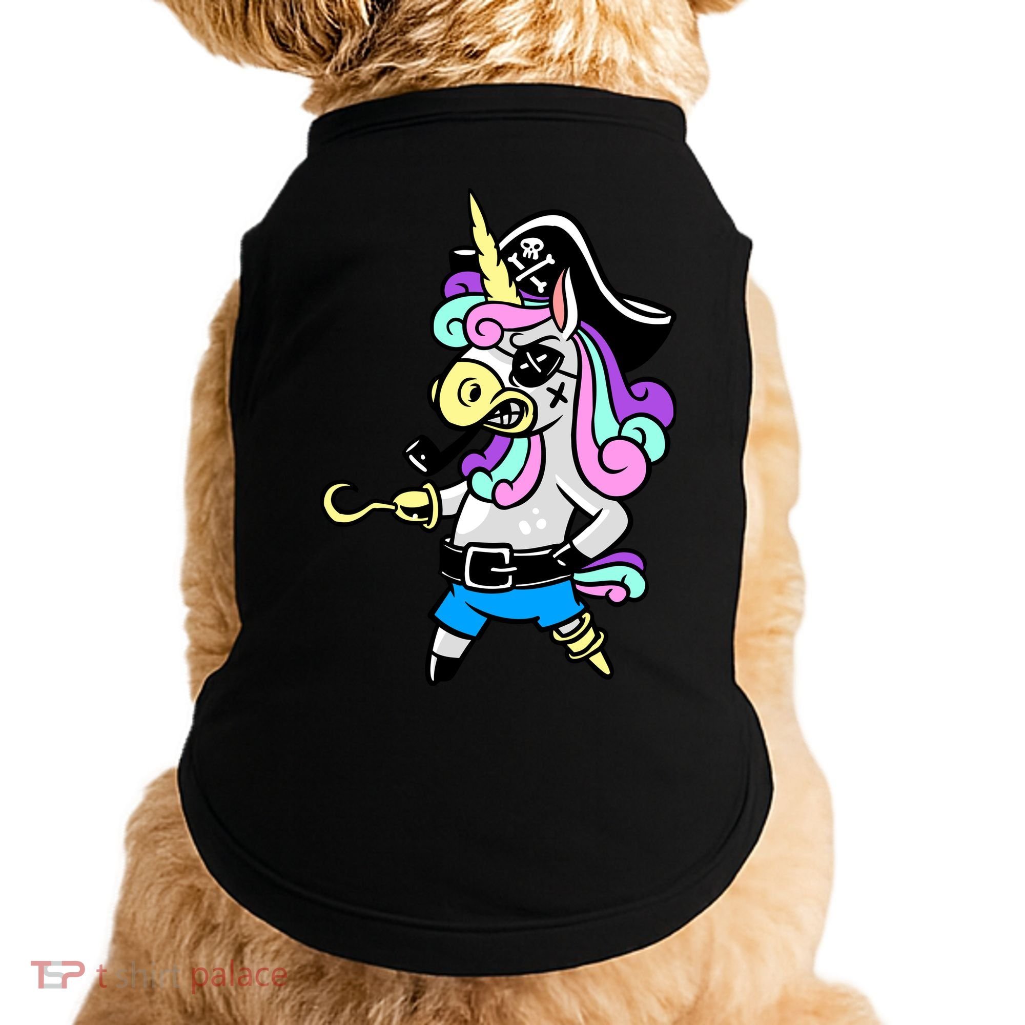 Pirate Magical Unicorn Doggie Tank