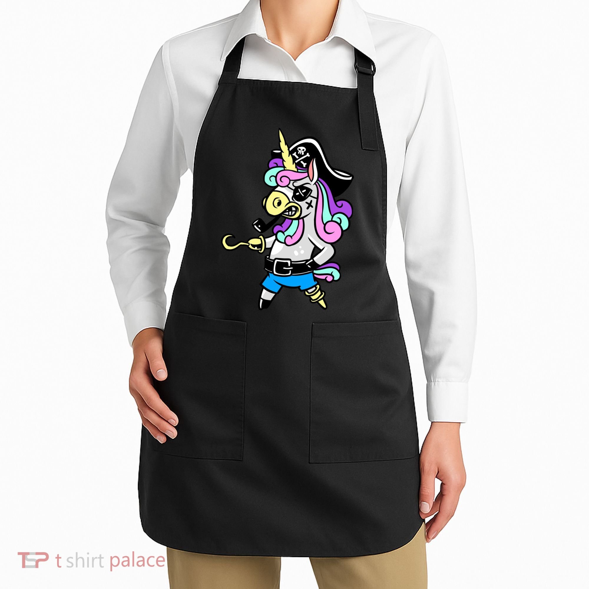 Pirate Magical Unicorn Apron