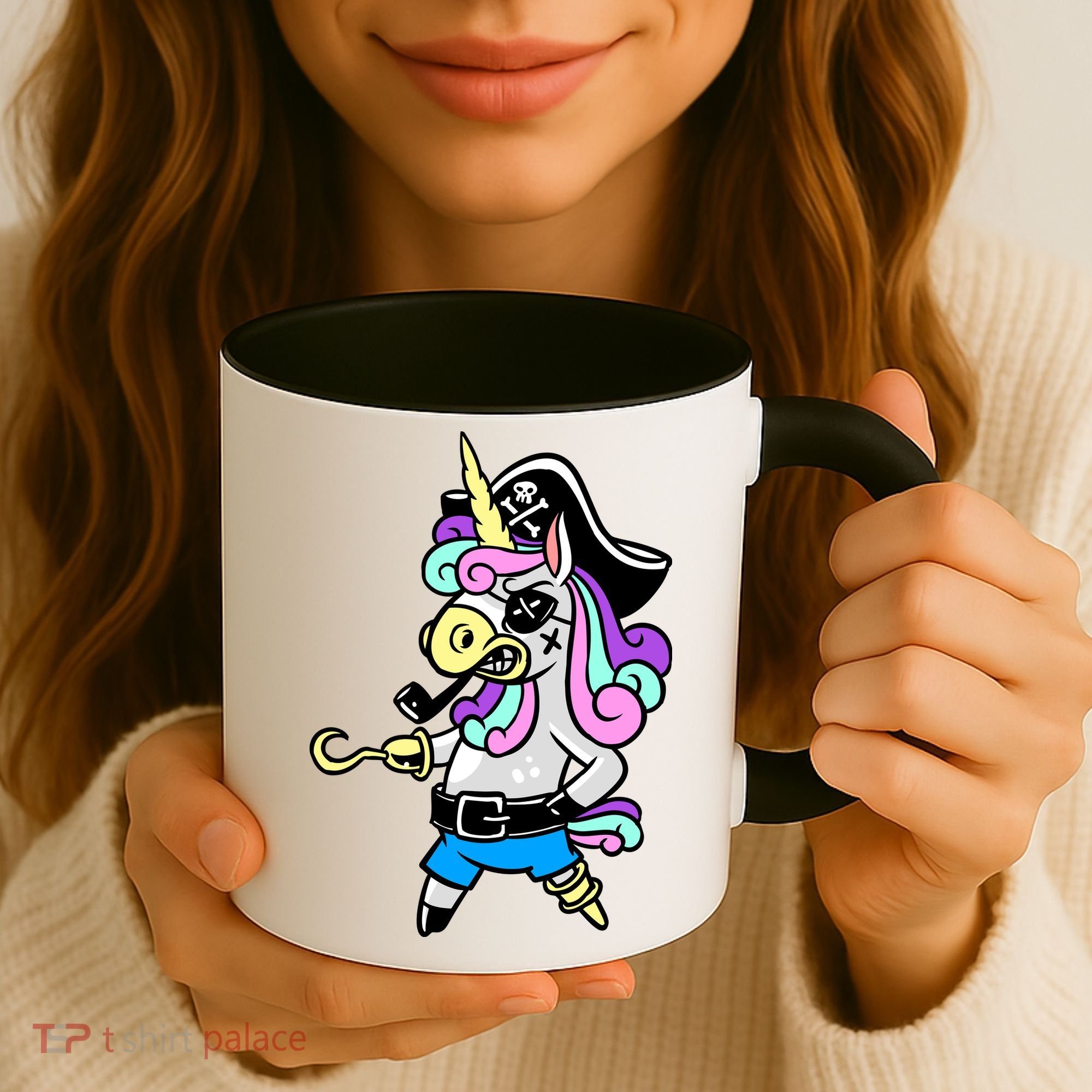 Pirate Magical Unicorn Coffee Mug