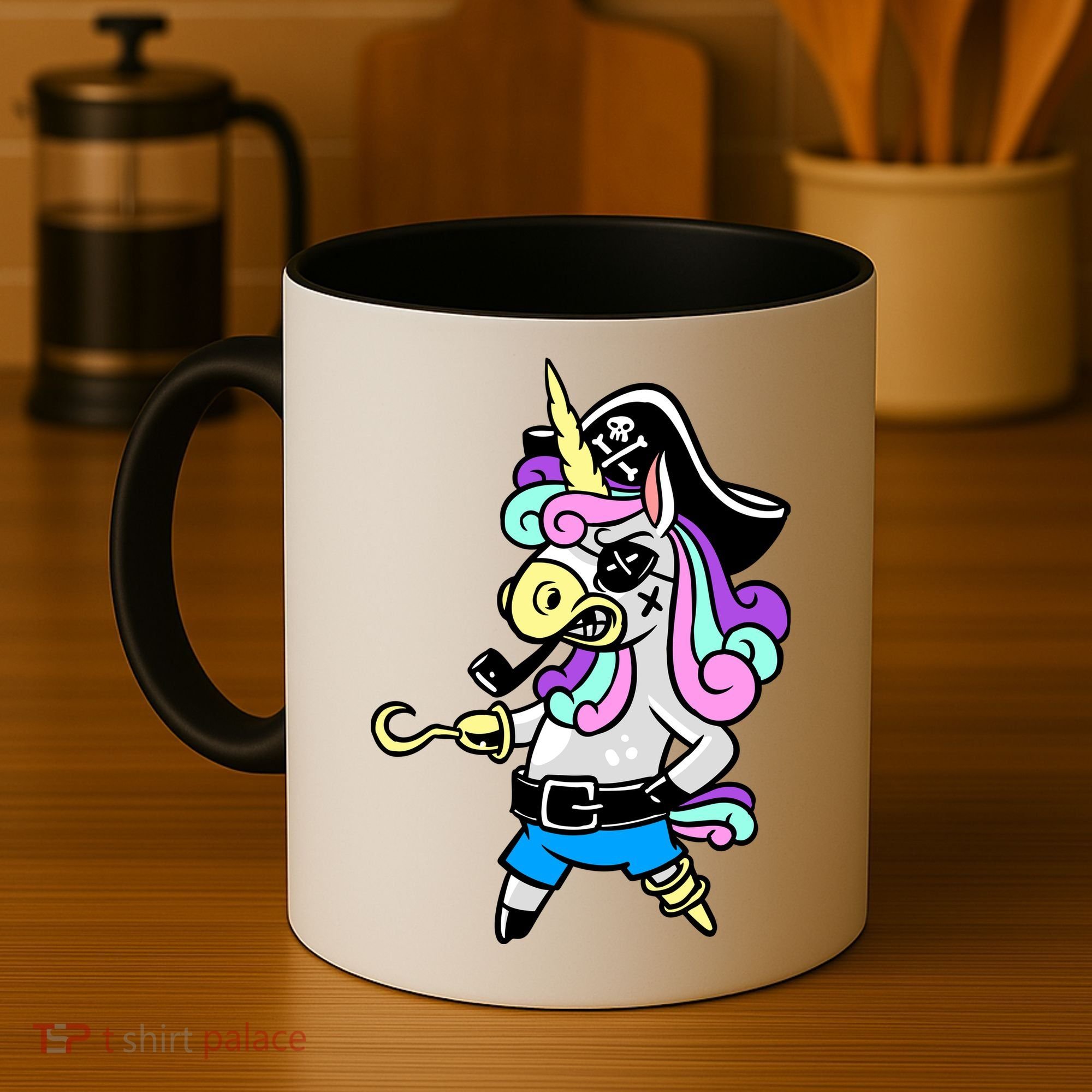 Pirate Magical Unicorn Coffee Mug
