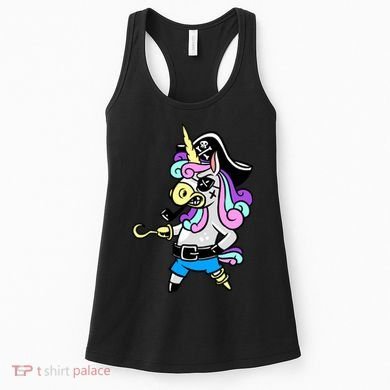 Pirate Magical Unicorn Women's Tank Top