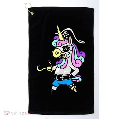 Pirate Magical Unicorn Golf Towel