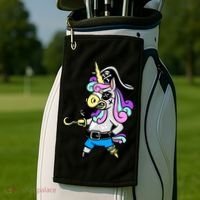 Pirate Magical Unicorn Golf Towel thumb 2