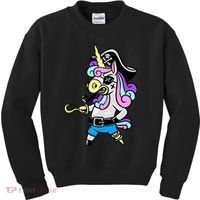 Pirate Magical Unicorn Kids Sweatshirt thumb 0