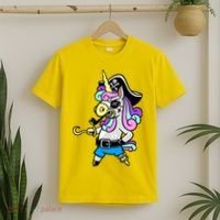 Pirate Magical Unicorn T-Shirt thumb 2