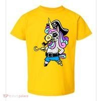 Pirate Magical Unicorn Toddler T-Shirt thumb 0