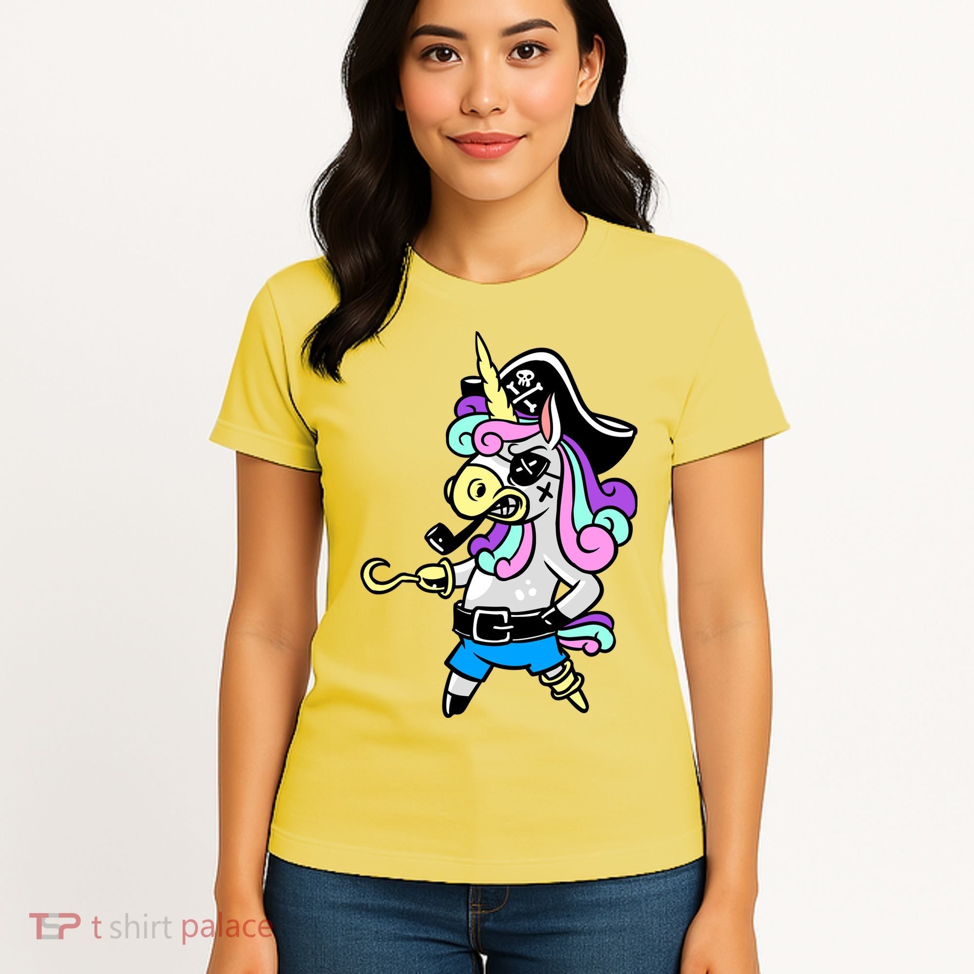 Pirate Magical Unicorn Women's T-Shirt