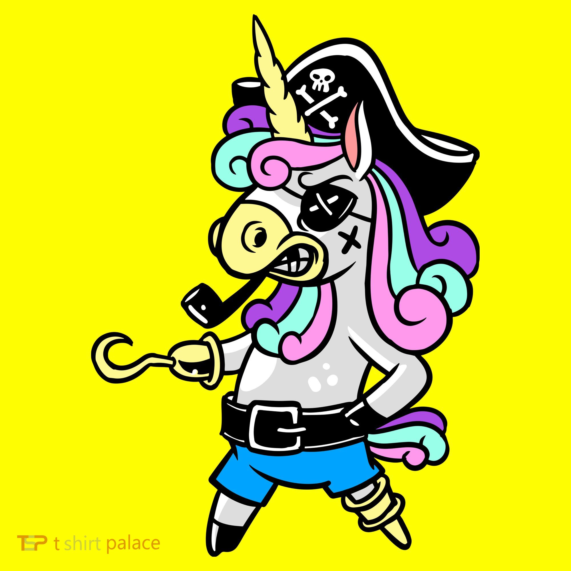Pirate Magical Unicorn Women's T-Shirt
