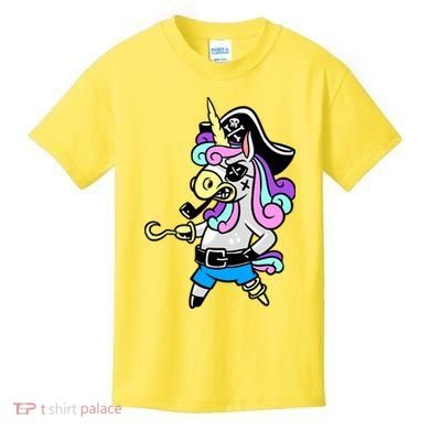 Pirate Magical Unicorn Kids T-Shirt