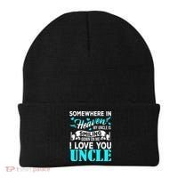 Proud My Uncle In Heaven Happy Fathers Day Proud Of Uncle Beanie thumb 0