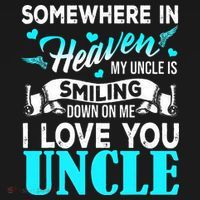 Proud My Uncle In Heaven Happy Fathers Day Proud Of Uncle Women's Tank Top thumb 5