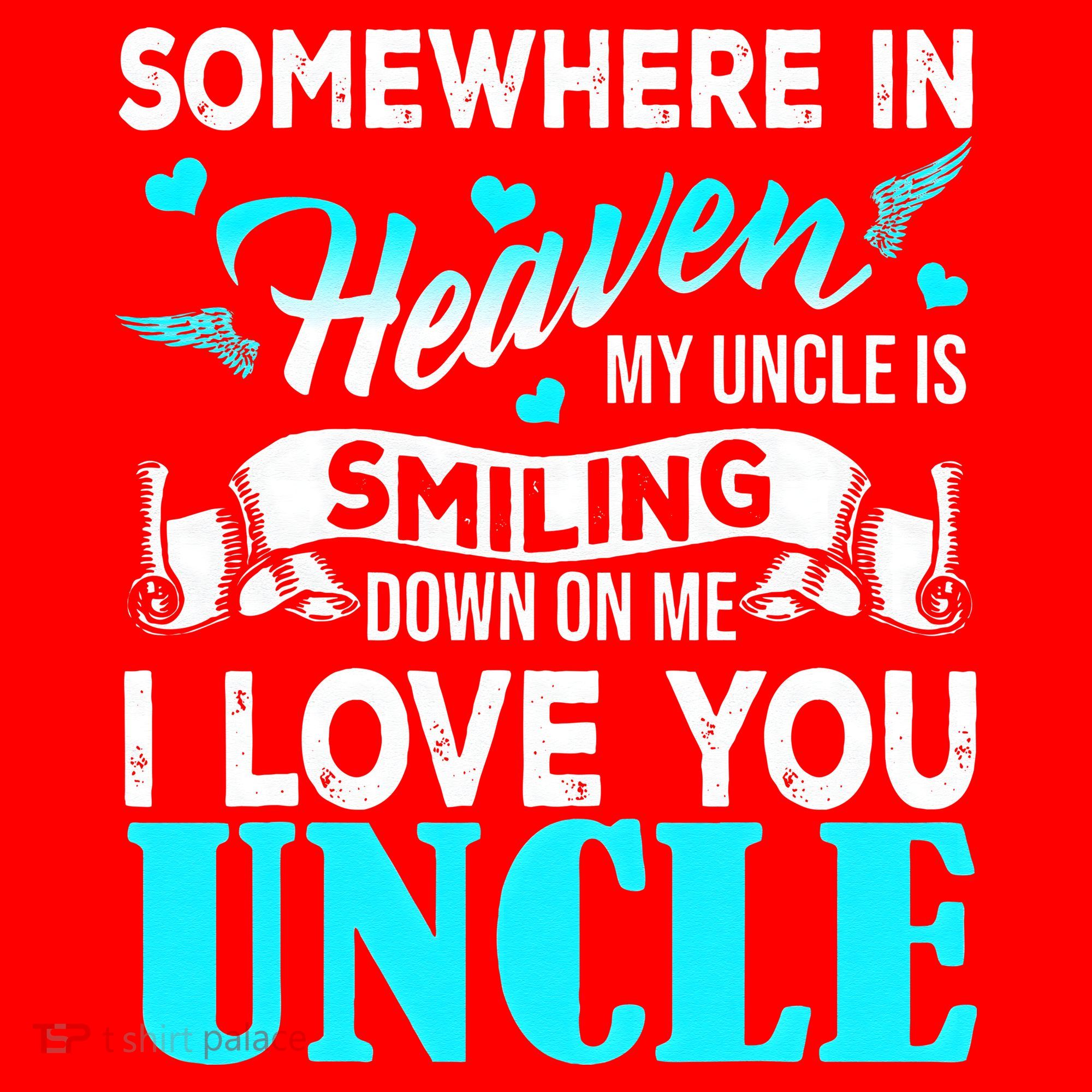 Proud My Uncle In Heaven Happy Fathers Day Proud Of Uncle Santa Hat