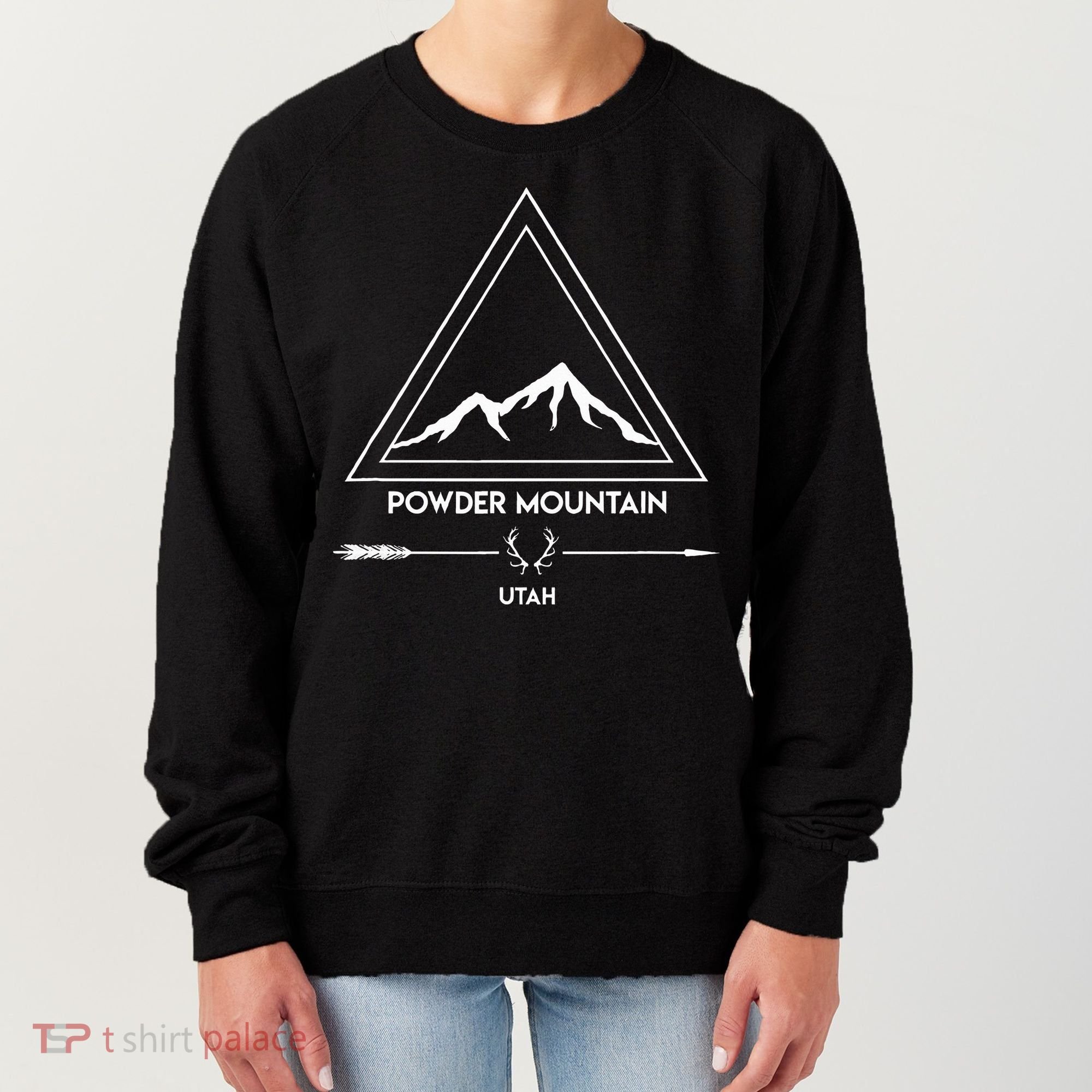 Powder Mountain Utah Ski Vacation Women's Sweatshirt