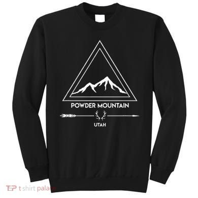 Powder Mountain Utah Ski Vacation Sweatshirt