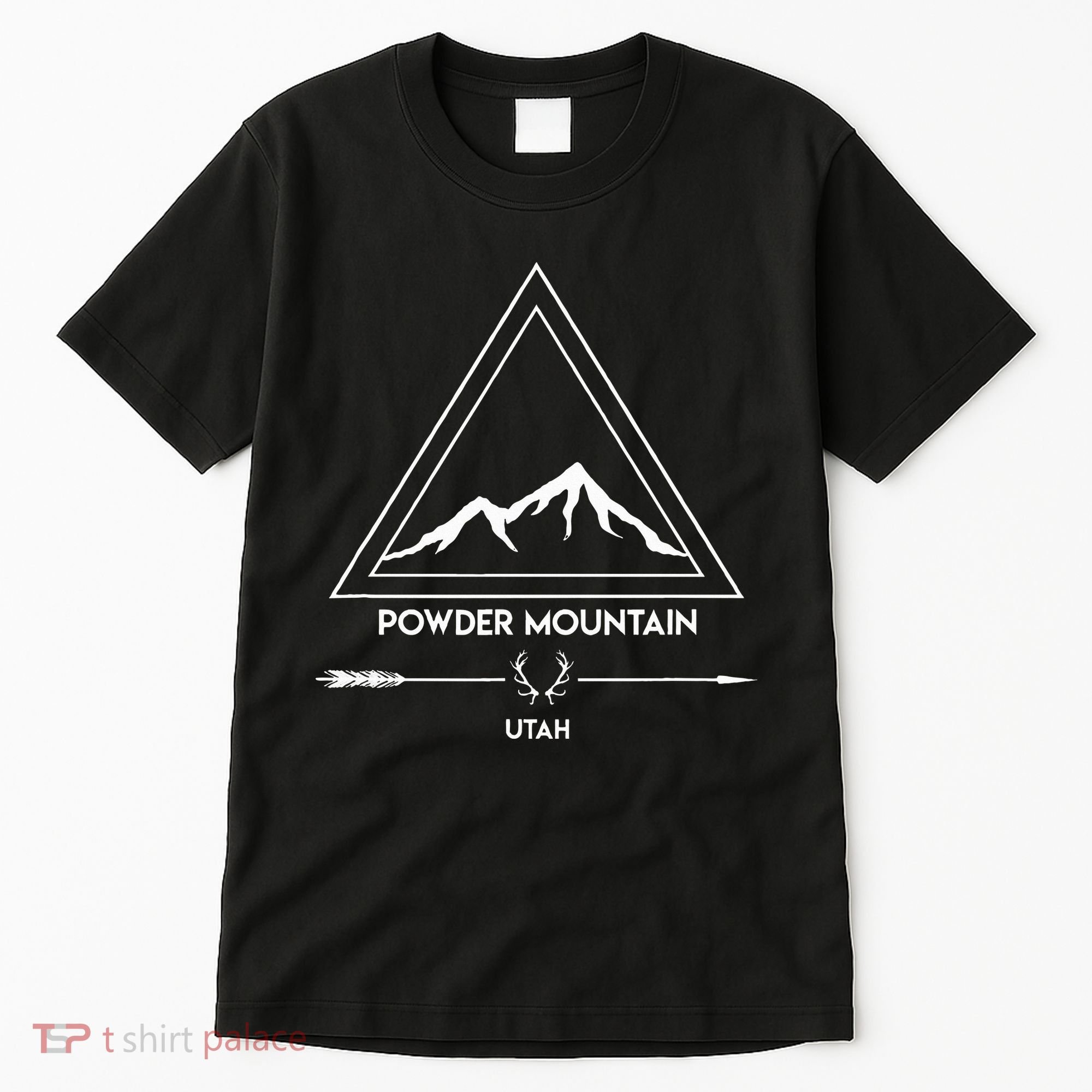 Powder Mountain Utah Ski Vacation Tall T-Shirt