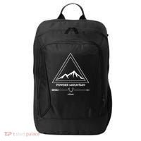 Powder Mountain Utah Ski Vacation City Backpack thumb 0