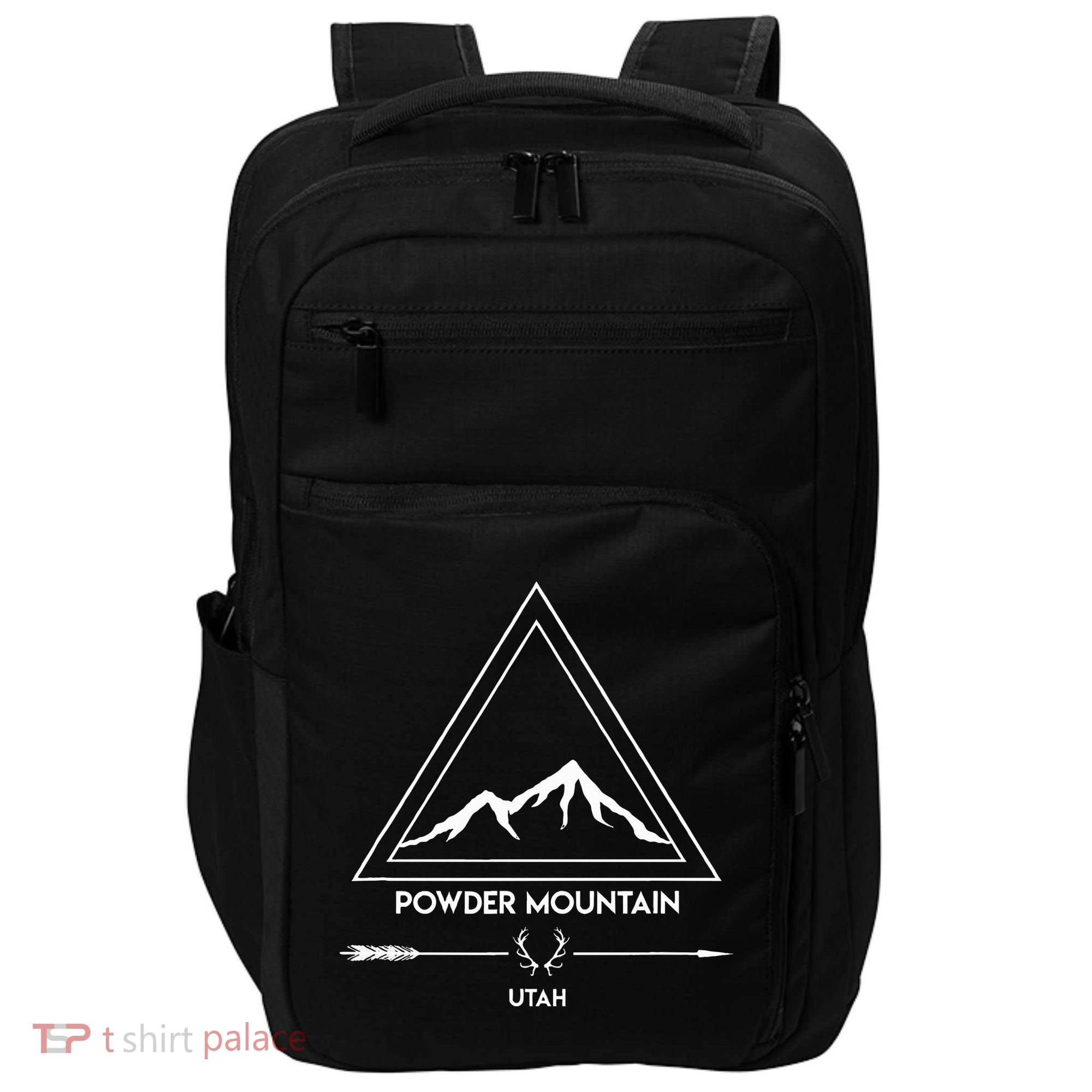 Powder Mountain Utah Ski Vacation Impact Tech Backpack