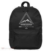 Powder Mountain Utah Ski Vacation 16 in Basic Backpack thumb 0