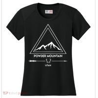 Powder Mountain Utah Ski Vacation Women's Cooling Performance Crew T-Shirt thumb 0