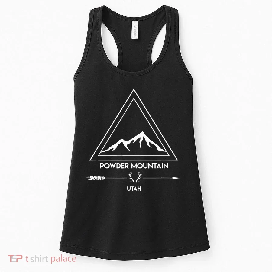 Powder Mountain Utah Ski Vacation Women's Tank Top