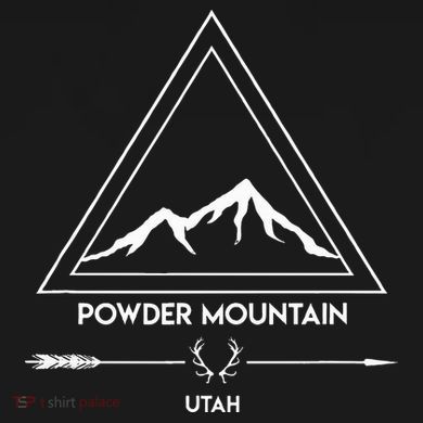 Powder Mountain Utah Ski Vacation Tall Hoodie