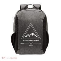Powder Mountain Utah Ski Vacation Vector Backpack thumb 0