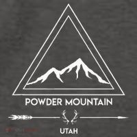 Powder Mountain Utah Ski Vacation Vector Backpack thumb 2