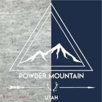Powder Mountain Utah Ski Vacation Kids Colorblock Raglan Jersey thumb 2