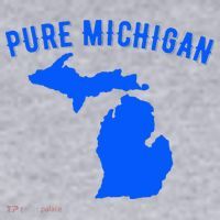 Pure Michigan Vacation Water Lake Fun Gift Idea Women's Sweatshirt thumb 2