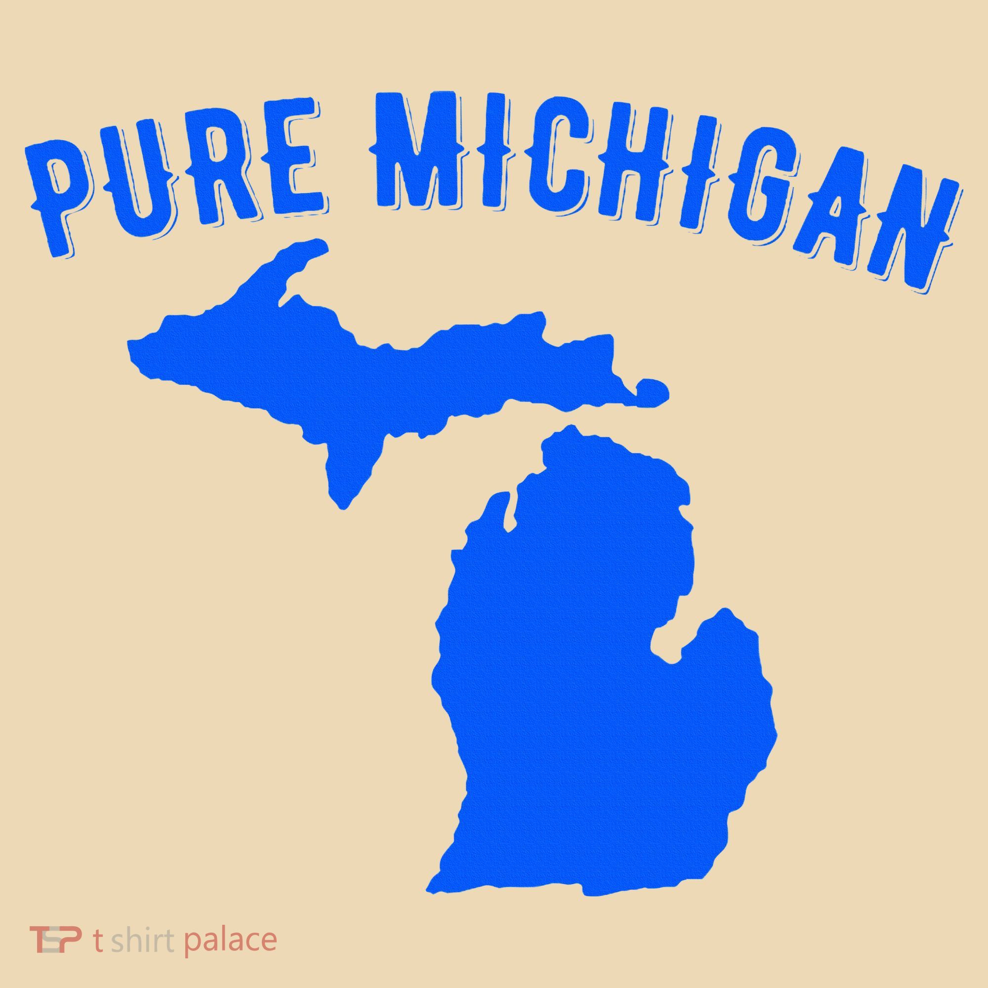 Pure Michigan Vacation Water Lake Fun Gift Idea Tote Bag