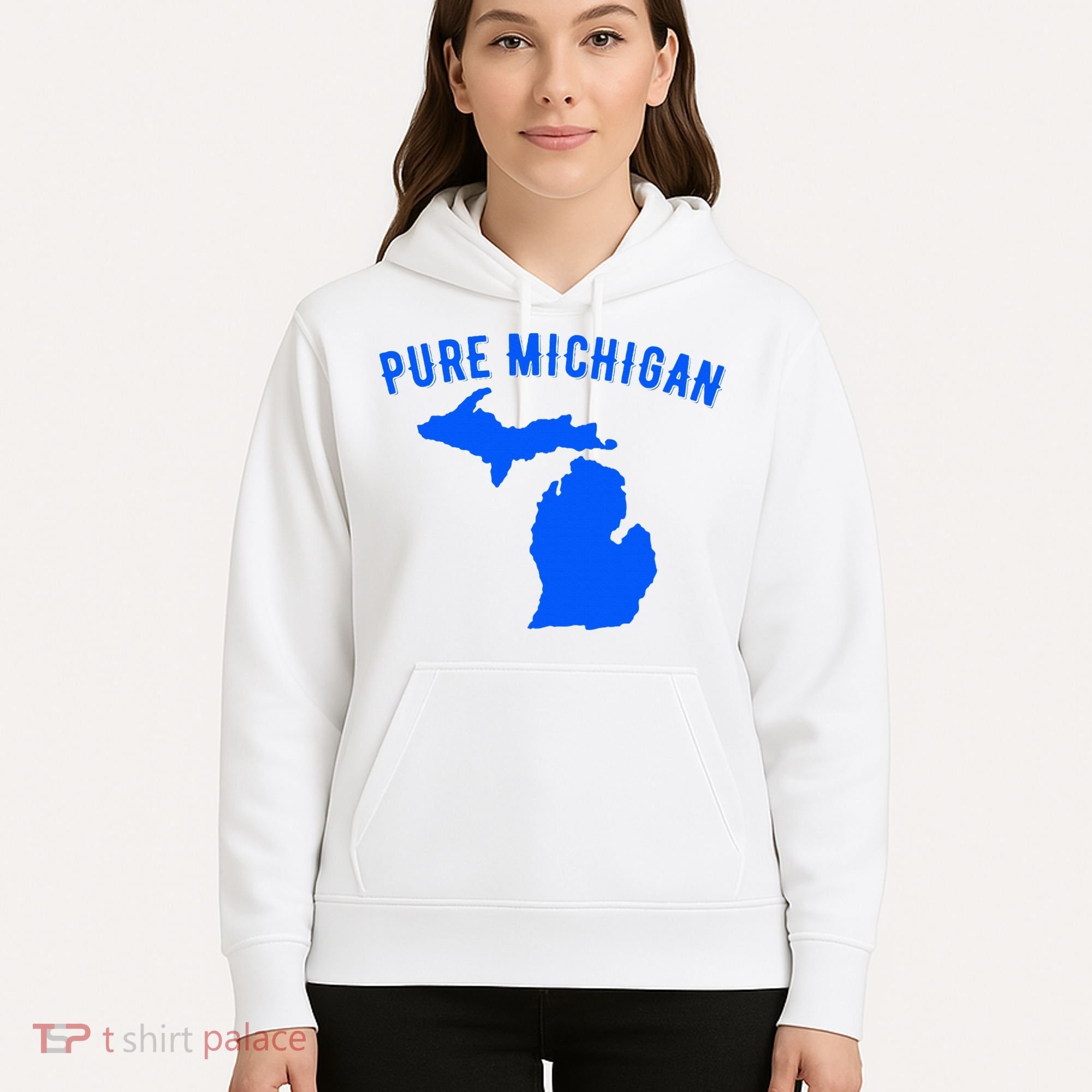 Pure Michigan Vacation Water Lake Fun Gift Idea Hoodie