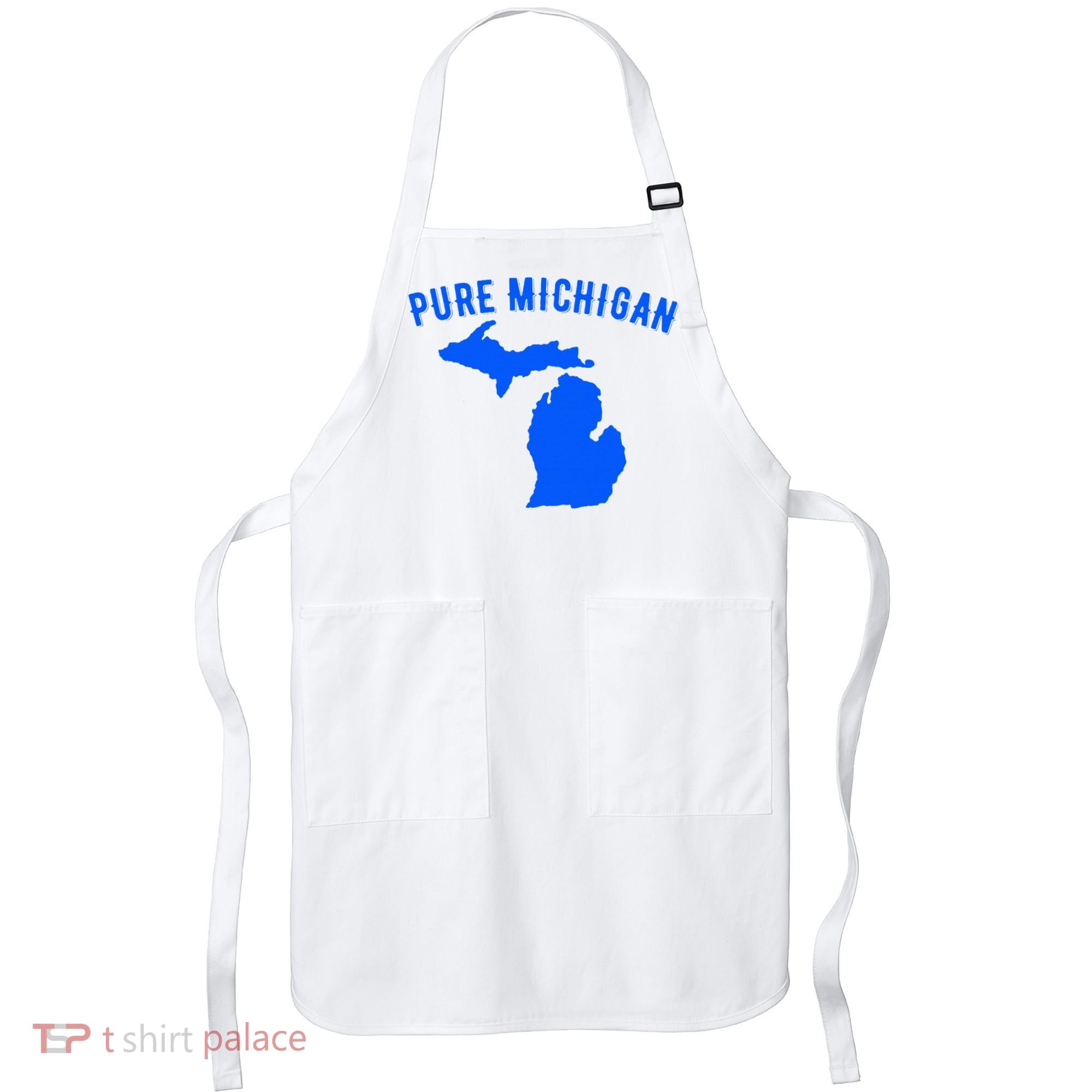Pure Michigan Vacation Water Lake Fun Gift Idea Apron