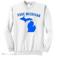 Pure Michigan Vacation Water Lake Fun Gift Idea Sweatshirt thumb 0
