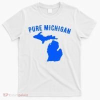 Pure Michigan Vacation Water Lake Fun Gift Idea T-Shirt thumb 0