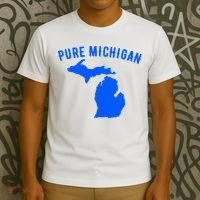 Pure Michigan Vacation Water Lake Fun Gift Idea T-Shirt thumb 3