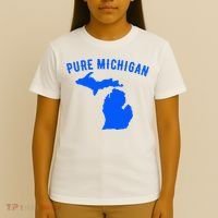 Pure Michigan Vacation Water Lake Fun Gift Idea T-Shirt thumb 4