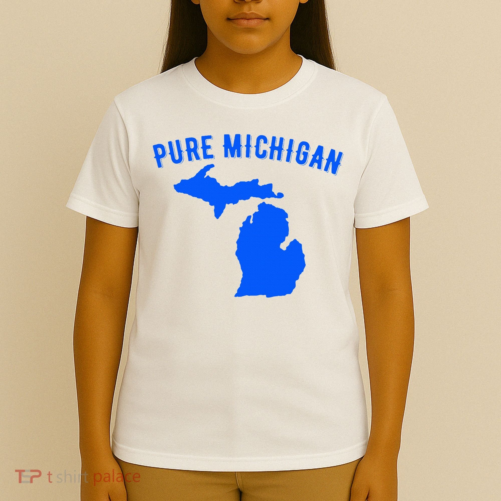 Pure Michigan Vacation Water Lake Fun Gift Idea T-Shirt