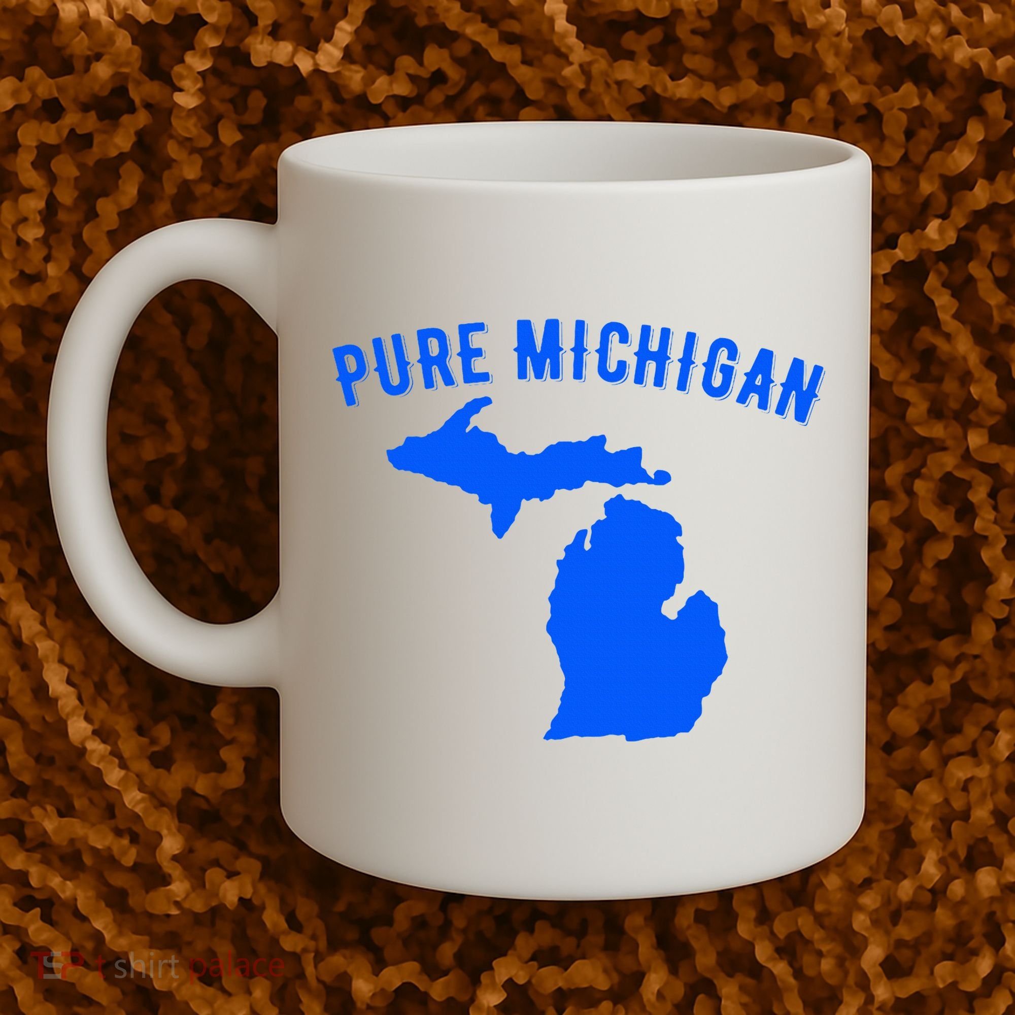 Pure Michigan Vacation Water Lake Fun Gift Idea Coffee Mug