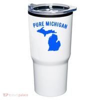 Pure Michigan Vacation Water Lake Fun Gift Idea Tumbler thumb 0