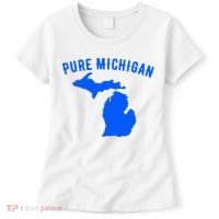 Pure Michigan Vacation Water Lake Fun Gift Idea Women's T-Shirt thumb 0