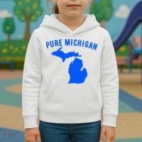 Pure Michigan Vacation Water Lake Fun Gift Idea Kids Hoodie thumb 3
