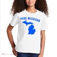 Pure Michigan Vacation Water Lake Fun Gift Idea Kids T-Shirt thumb 2