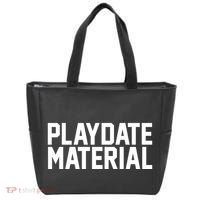 Playdate Material Valentine Tote Bag thumb 0