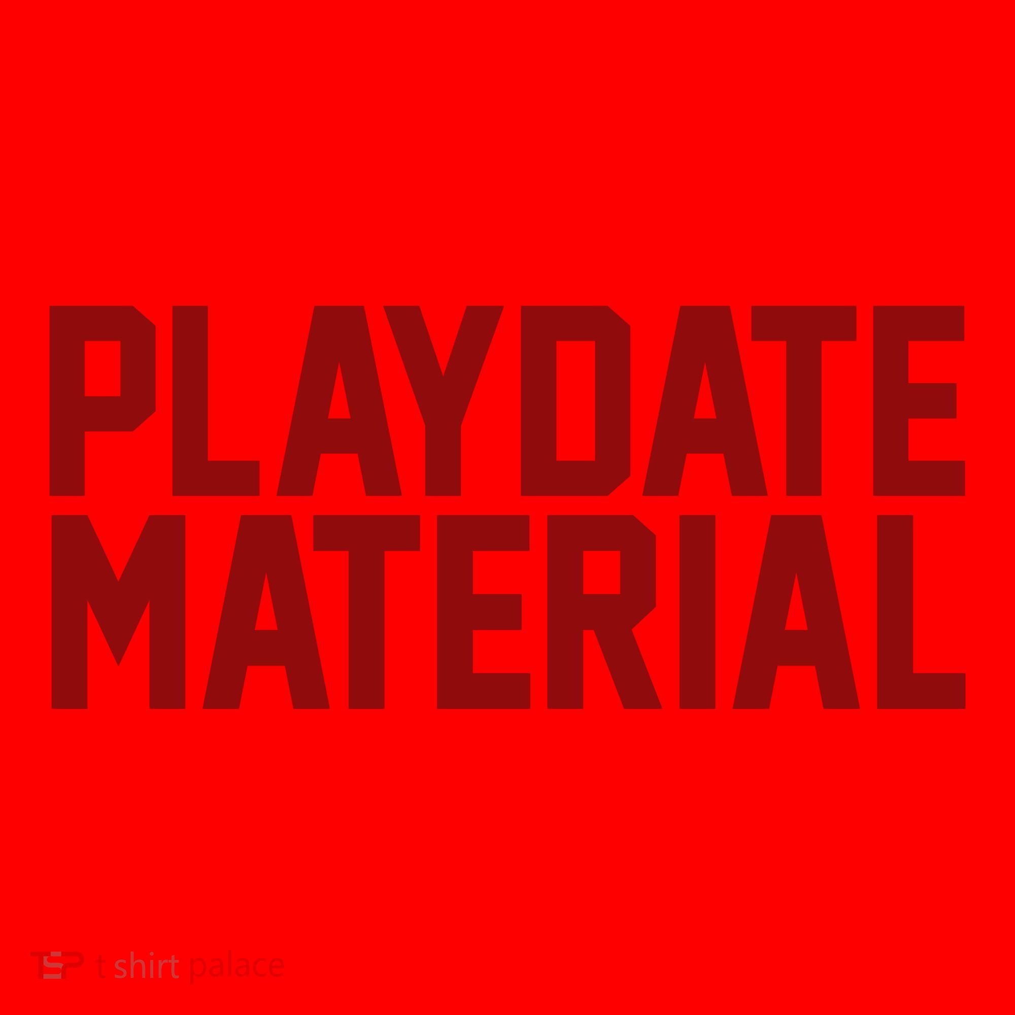 Playdate Material Valentine Santa Hat