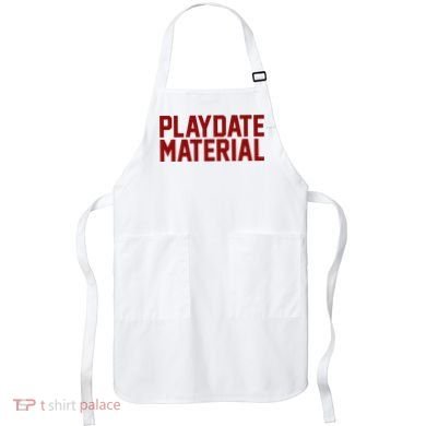 Playdate Material Valentine Apron
