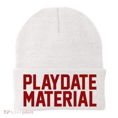 Playdate Material Valentine Beanie