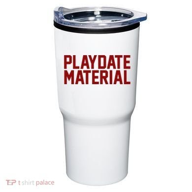 Playdate Material Valentine Tumbler