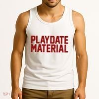 Playdate Material Valentine Tank Top thumb 3