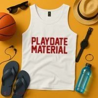 Playdate Material Valentine Tank Top thumb 4